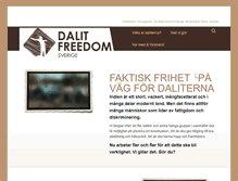 Tablet Screenshot of dalitfreedom.se